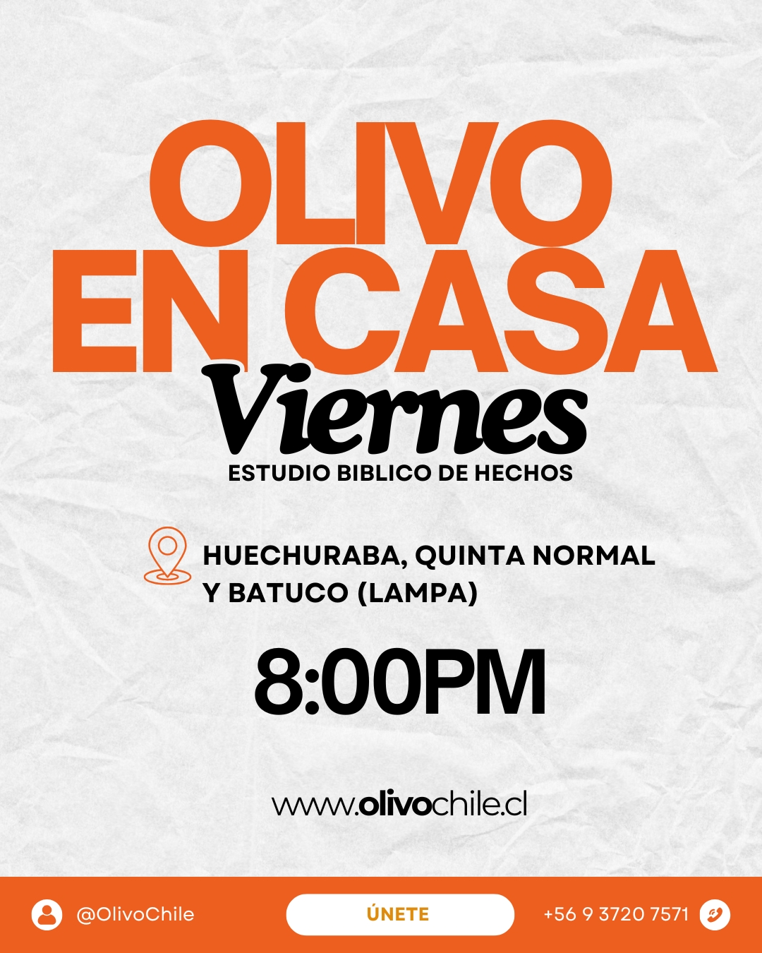 Grupo cristiano en Huechuraba
